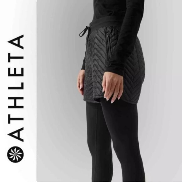 Athleta Pants - Athleta Apres Ski Short size 4 Black